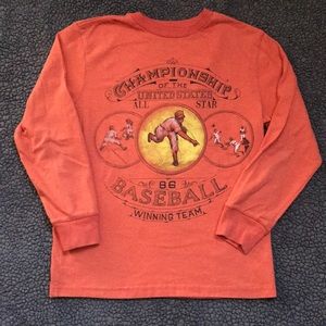 Gap Youth Vintage Look Baseball Shirt